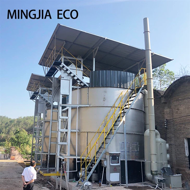 農場廃棄物処理 堆肥タンク 鶏糞